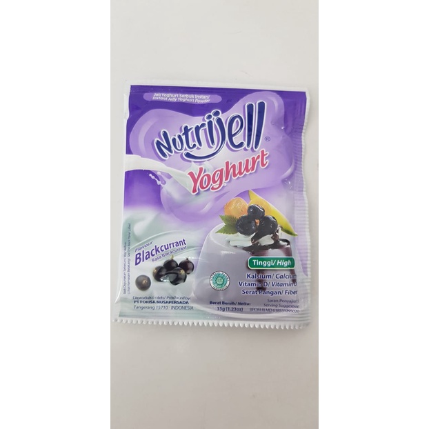 

Nutrijell Yoghurt Rasa Blackcurrant 35gr