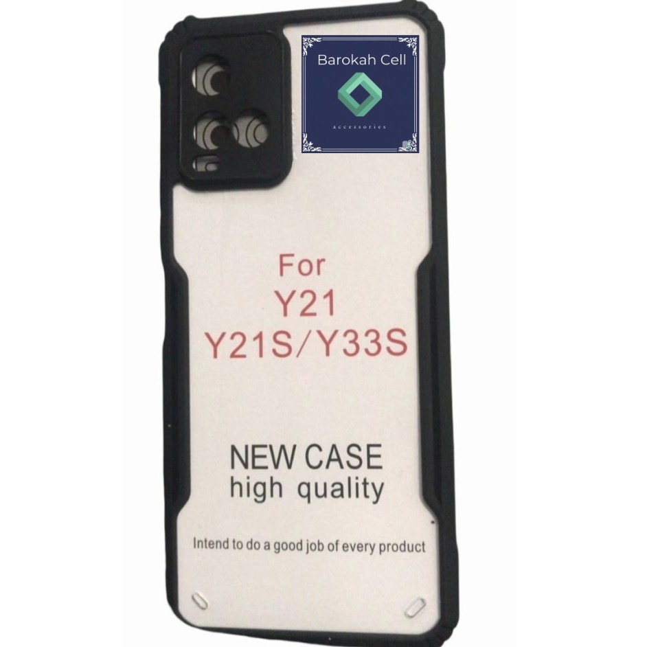 Case Vivo Y21 / Y21s /Y33s Shockproof Transparant Back Cover VIVO 2021