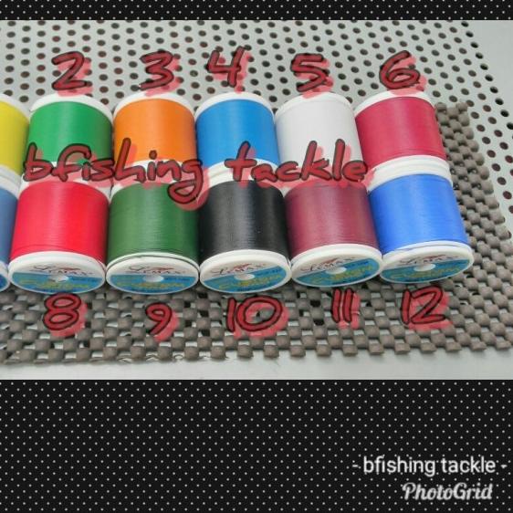 ♞ benang tread wraping rod buiding lemax 100m NCP ✺