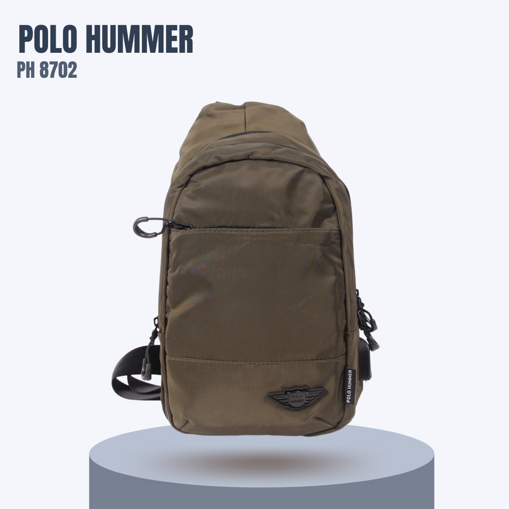 Tas Selempang Pria Crossbody IMPORT Splashproof POLO HUMMER