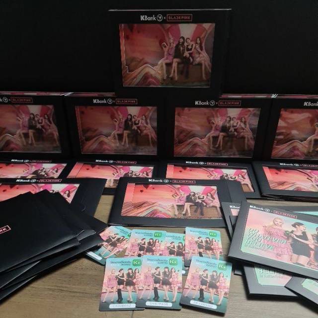 KBANK BLACKPINK Sharing Lisa Jennie Jisoo Lisa
