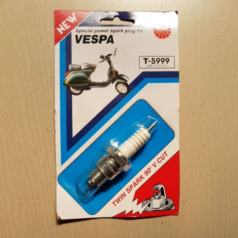 Busi Vespa NGK T5999 drat pendek