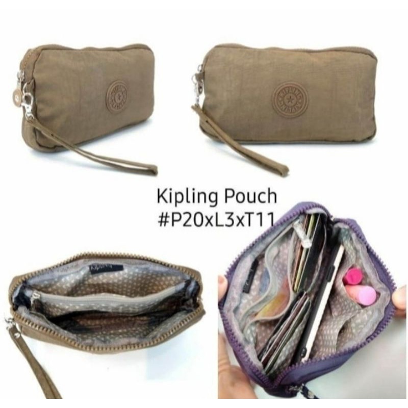 Kipling Pouch / Dompet Kartu / Dompet Wanita / Tempat Kosmetik