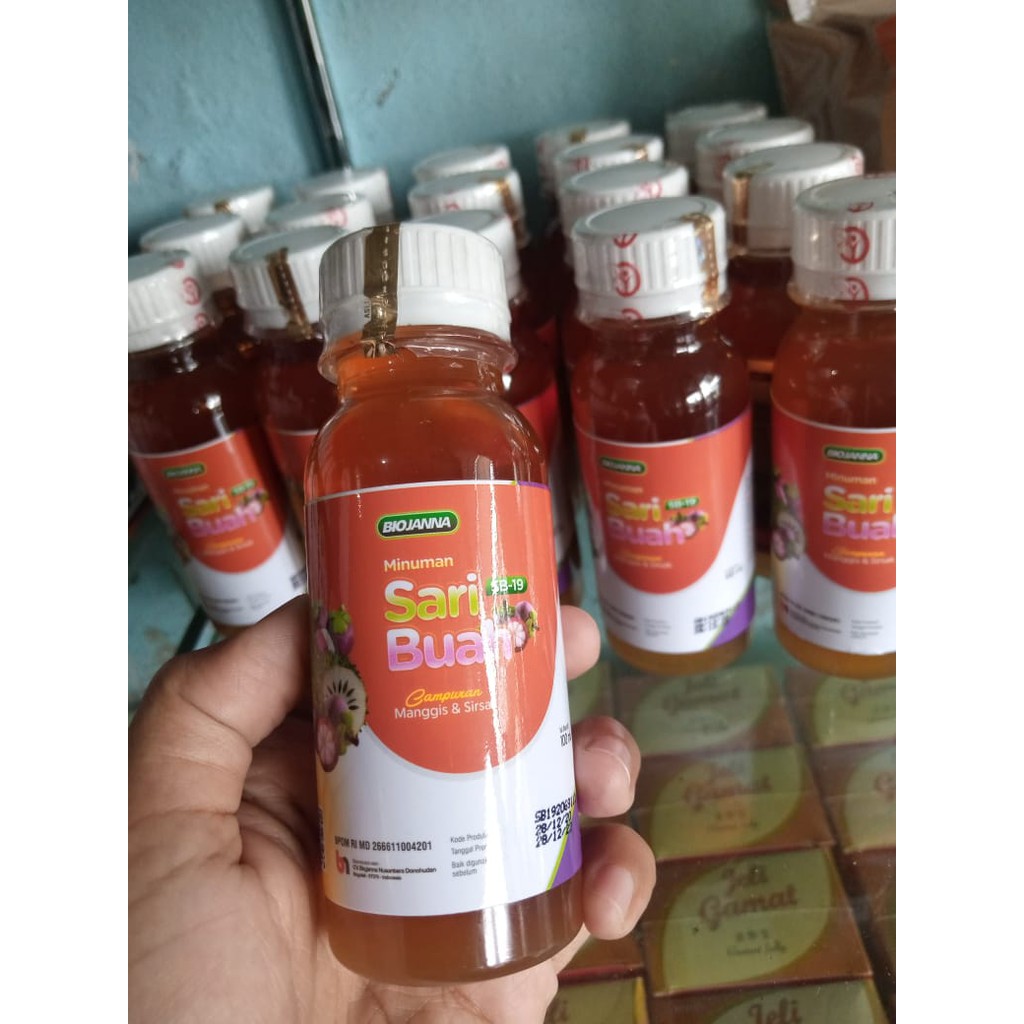 Original Sari Buah Biojanna 100 ml Izin BPOM RI