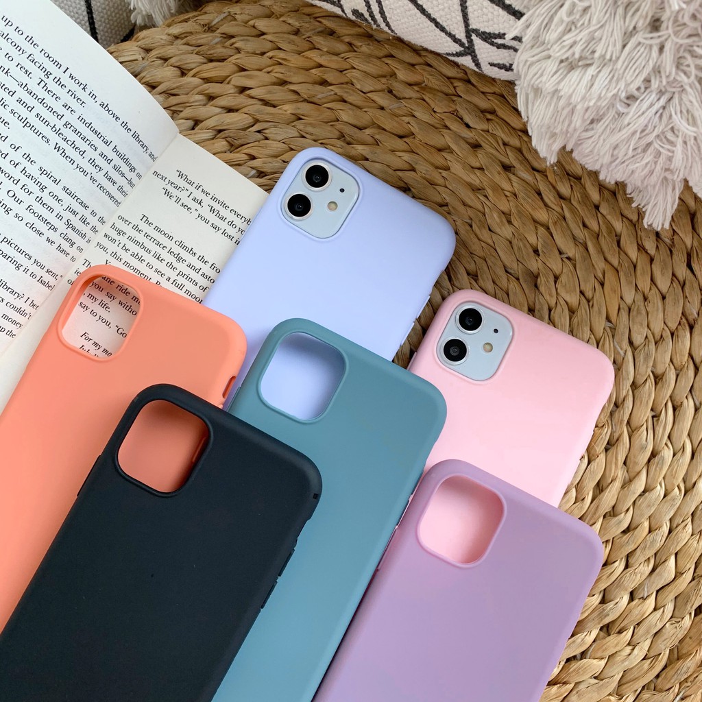 Vivo - Softcase Silikon Macaron Warna Warni/ Casing Candy Polos/ Case Macaroon