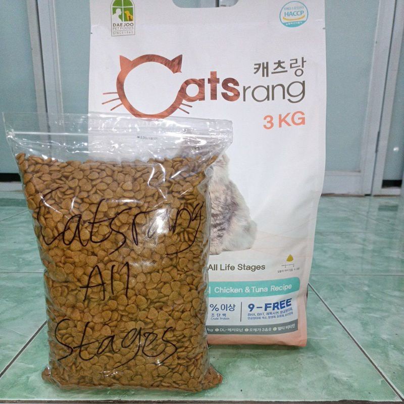 makanan kucing Catsrang all stage 5kg/makanan kucing catsrang fraspack