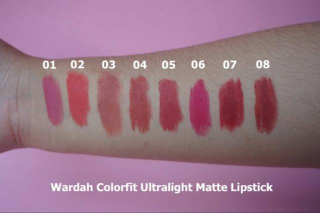 WARDAH ULTRALIGHT MATTE LIPSTICK/LIPSTICK/WARDAH