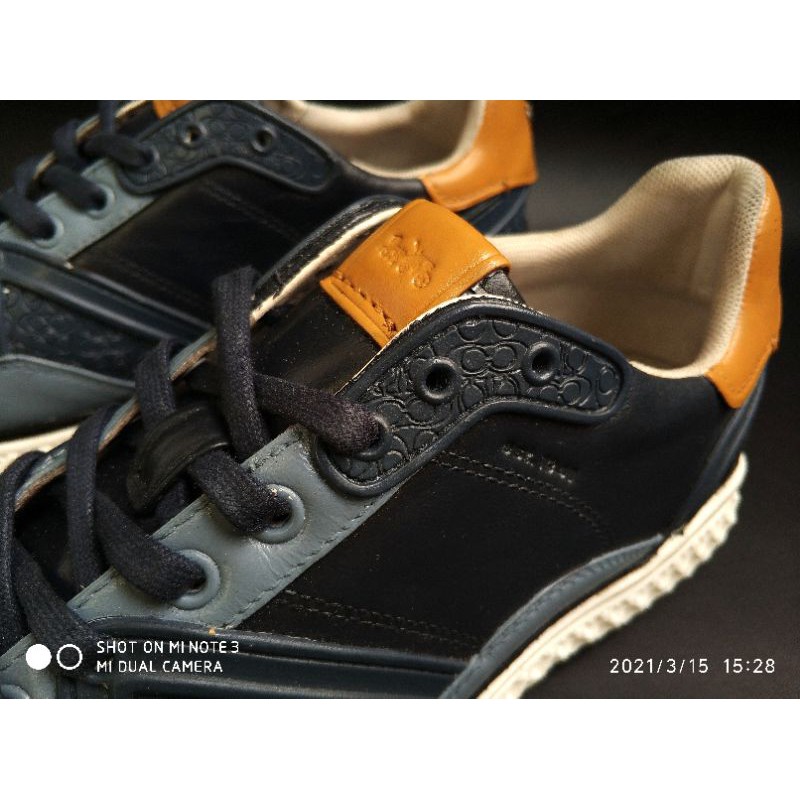 Coach C143 Sneakers Custom Original + Free kaos kaki