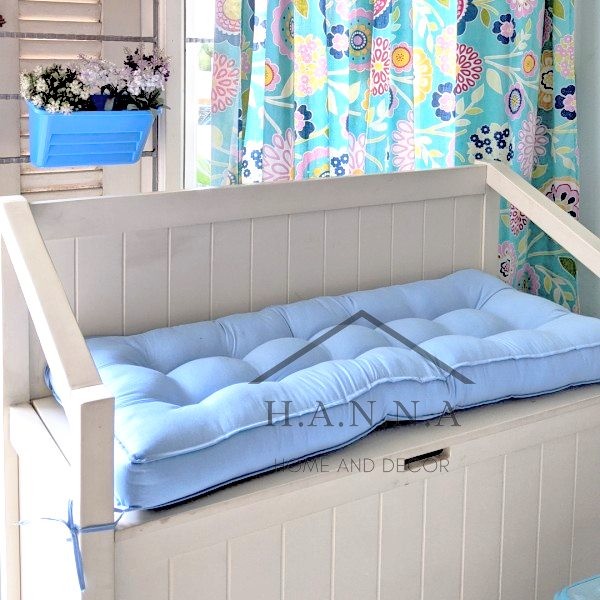 Bantal Duduk Alas Kursi kayu lesehan panjang