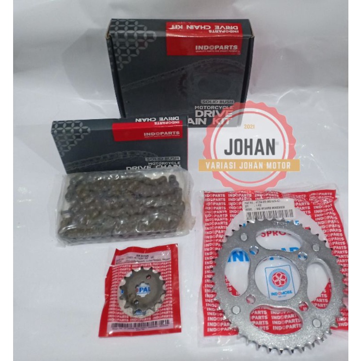 Gear Set Indoparts Megapro Monoshock Gir set Megapro Monoshock Gearset Indoparts termurah Girset gro