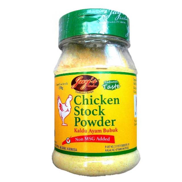 KHAS Jay's Chicken Stock Non-MSG Kaldu Ayam Bubuk Jays Kitchen 150 gram