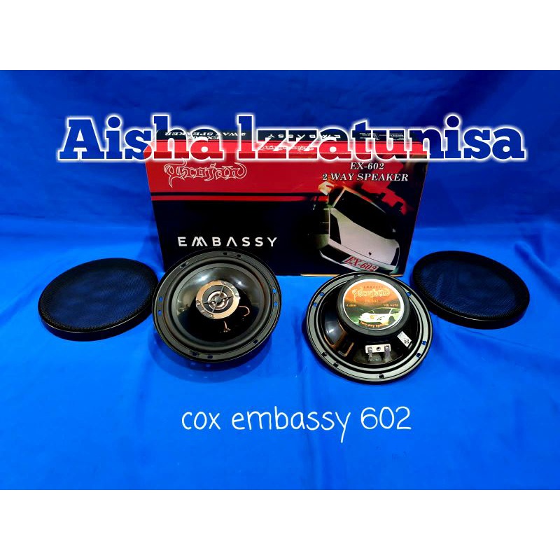 speaker coxcial Embassy 6 inch