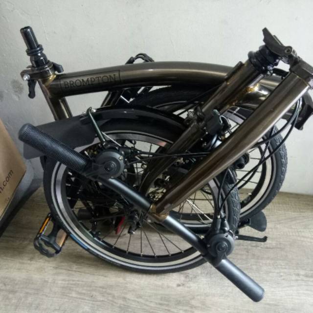Sepeda Brompton Black Lacquer M6L