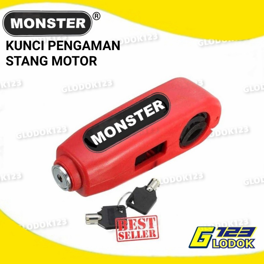 Gembok Motor Caps Lock Grip Lock Kunci Stang Motor Capslock Griplock