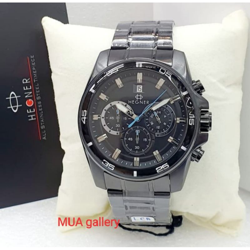 Jam tangan pria original HEGNER HW 9001