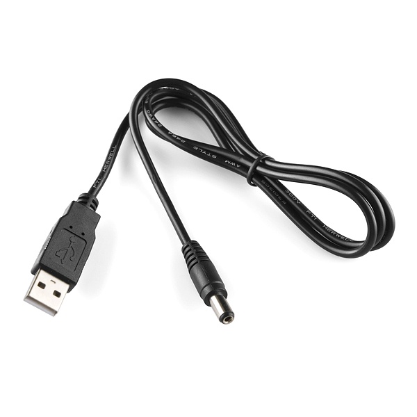 Kabel Konverter USB Port ke 5v Jack DC 5.5mm Adapter Converter Colokan