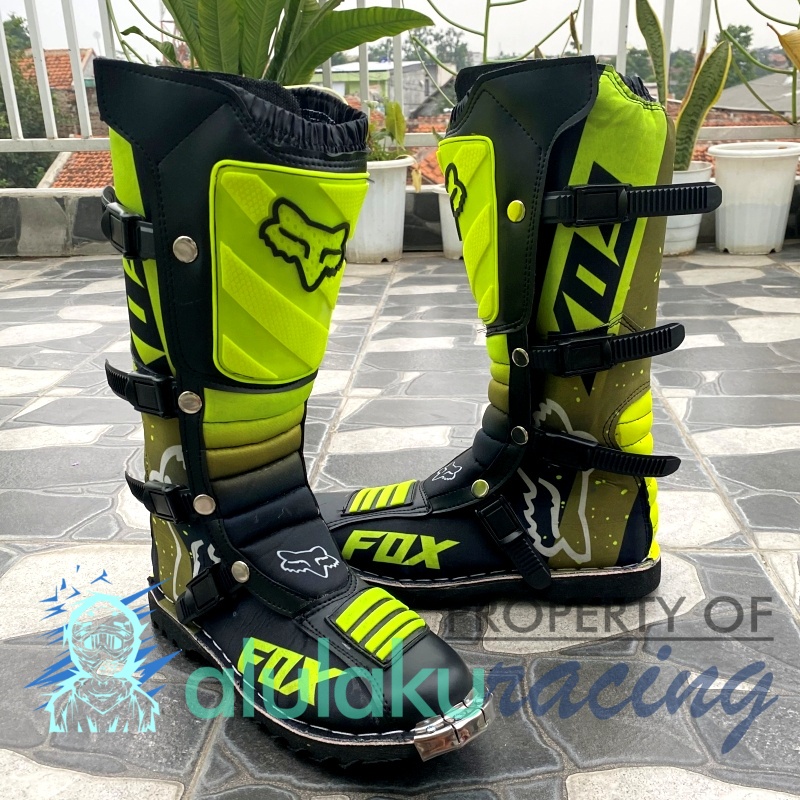 Sepatu Trail Fullprint Motocross MX Gen II with Front Protector for Boots Adventure - 004