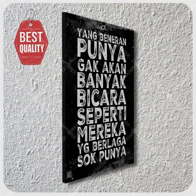 Poster Motivasi Hiasan Dinding Quotes Dekorasi Pajangan dinding 143008STR