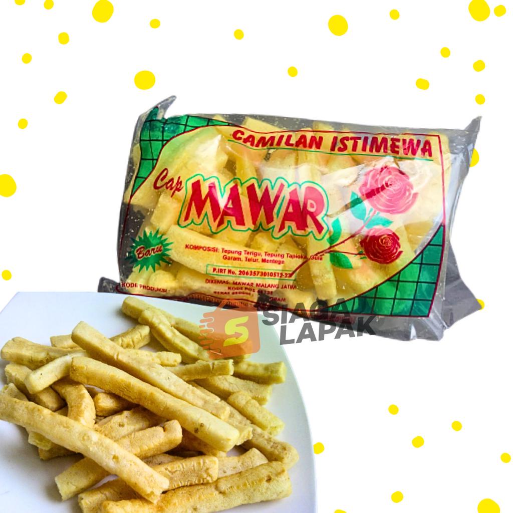 Kerupuk Stik Bawang Cap Mawar 50gr Krupuk Stick Gurih