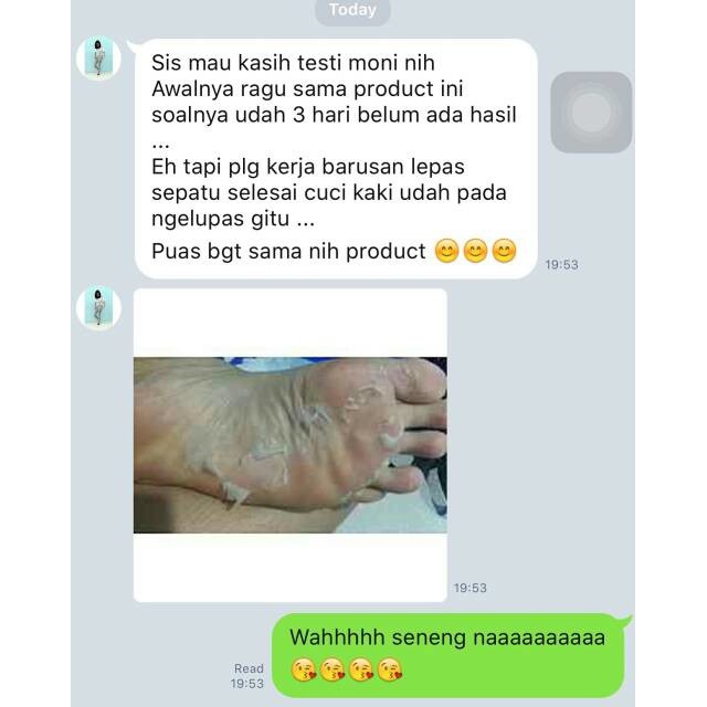 SALE!! READY STOCK HANAKA BABY FOOT KULIT KAKI TUMIT PECAH-PECAH PERAWATAN KAKI