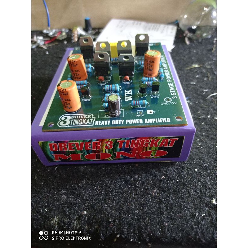 DRIVER MONO 3 TINGKAT SJ KIT atau power 3 tingkat