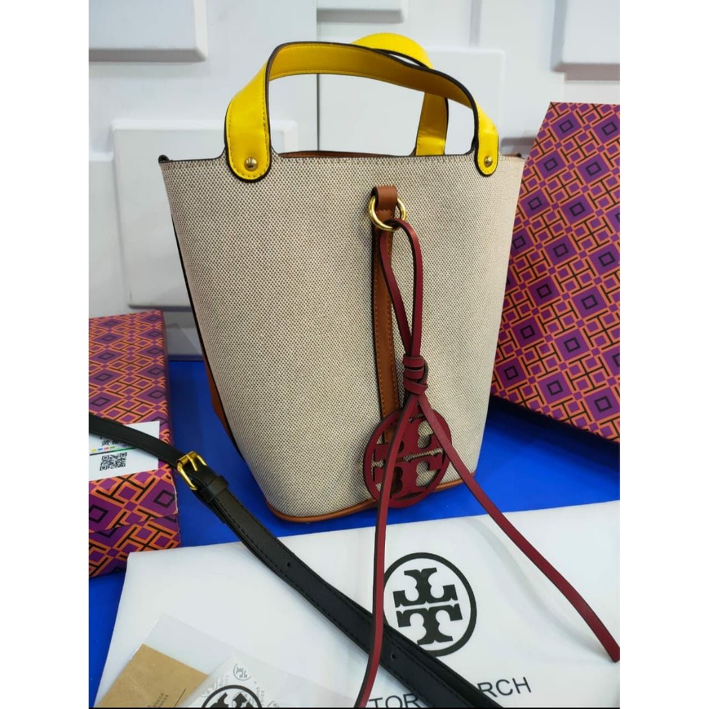 Tas Bucket Tory Burch Miller Canvas