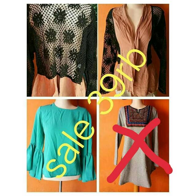 BAJU ATASAN WANITA MURAH WARNA TOSCA