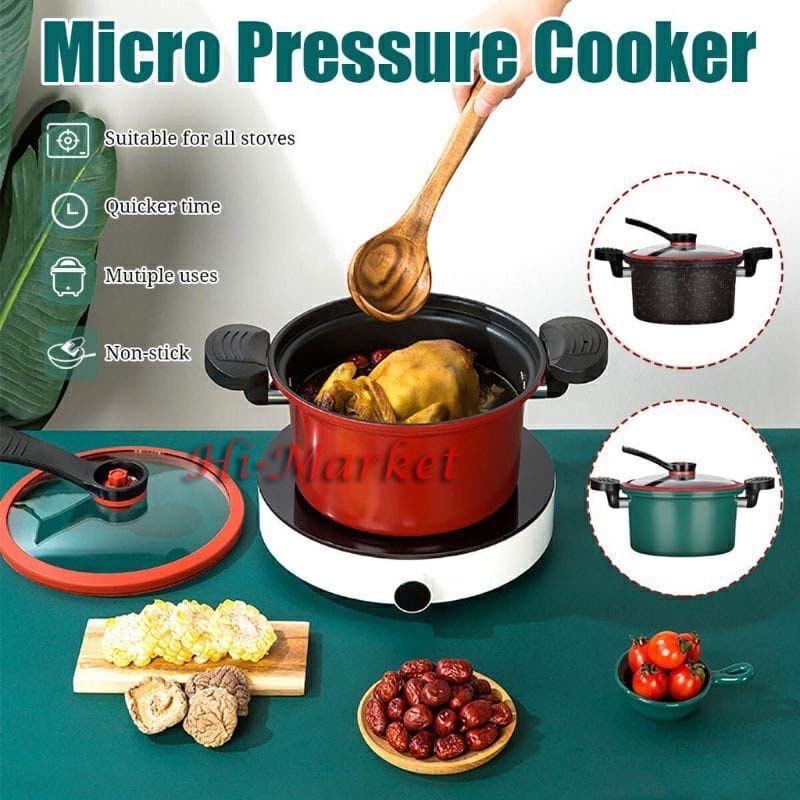 PANCI PRESTO TEFLON TOTIPOTENT MICRO PRESSURE/PRESTO HAPPY CALL/PANCI SERBAGUNA DAN PLASTIS 3.5L ANTI LENGKET