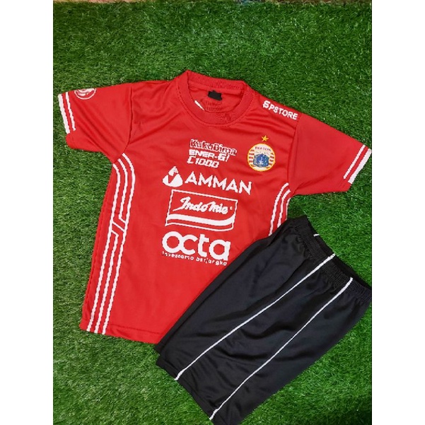 Baju Bola Persija 2022 Setelan Anak 2-12 tahun Jersey persija