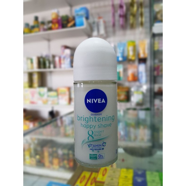 Nivea Deodorant Brightening Happy Shave 50 ml / Deodorant Nivea