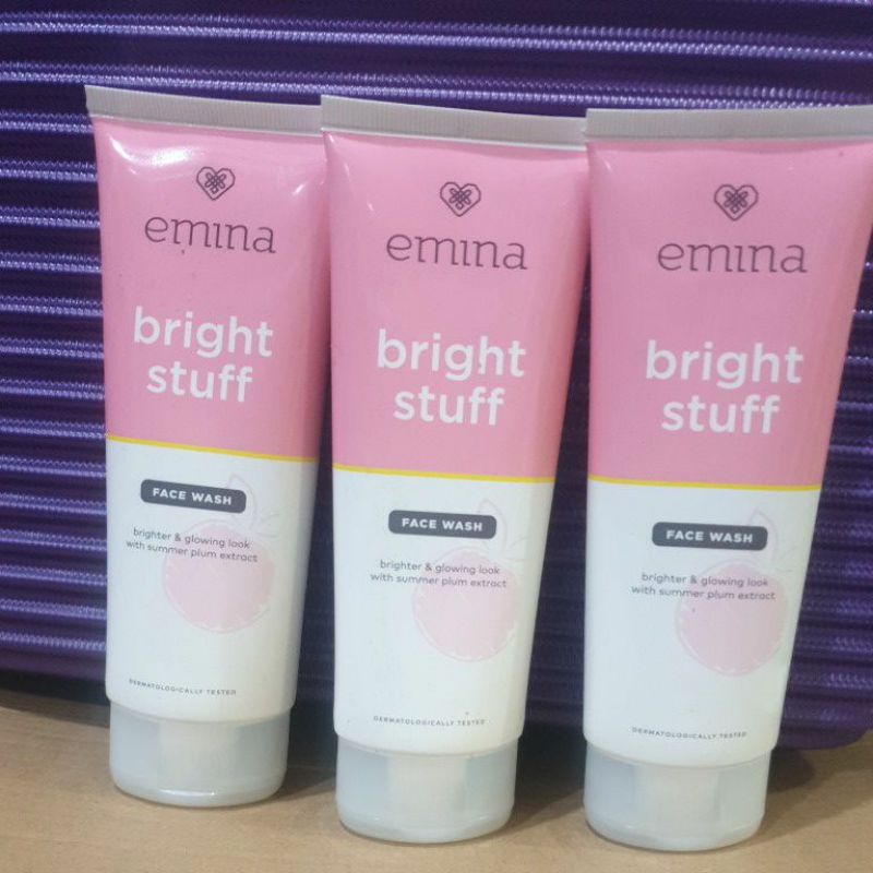 Emina Bright stuff face wash 50ml &amp; 100ml