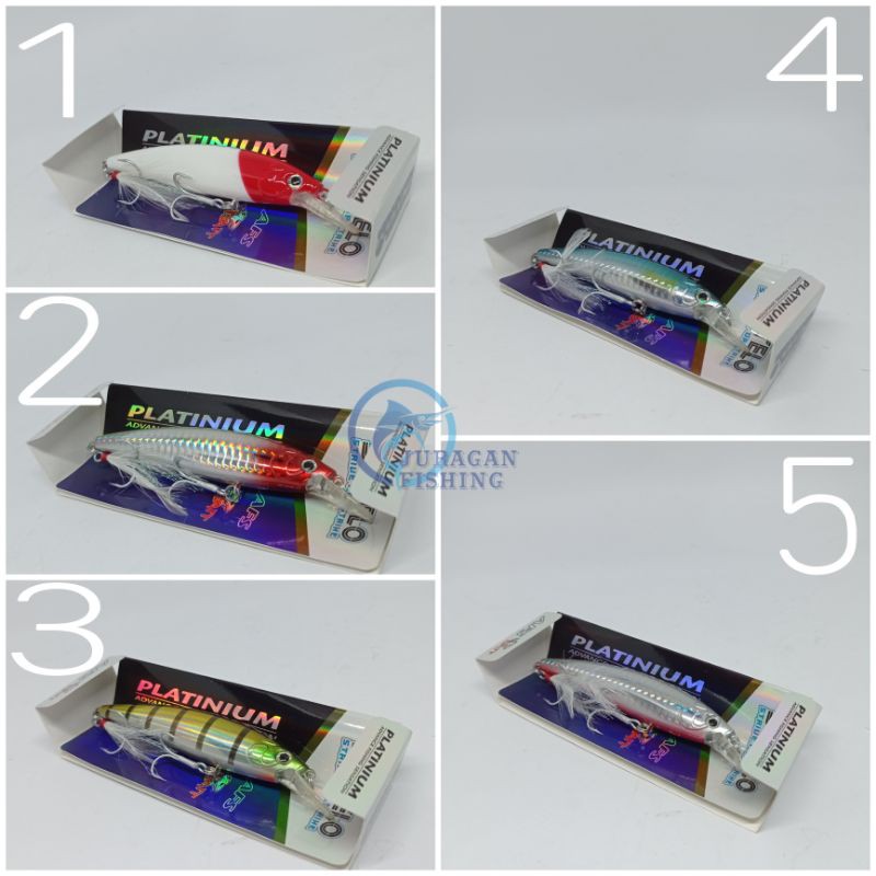 SOTELO PLATINUM ZEE MINNOW -11 cm, 14 gr-