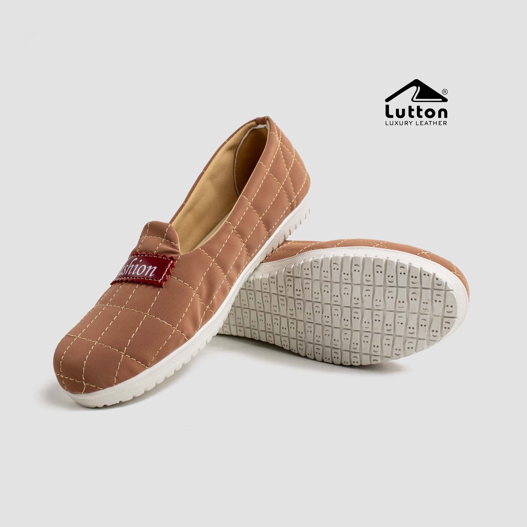 LUTTON - SEPATU FLAT WANITA GAUL - SEPATU FLAT AKHWAT - SEPATU FLAT F 02 SALEM