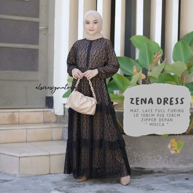 Jizzy Dress / Zena Dress Elsire / Dress tule / Gamis Tutu / Dress brukat
