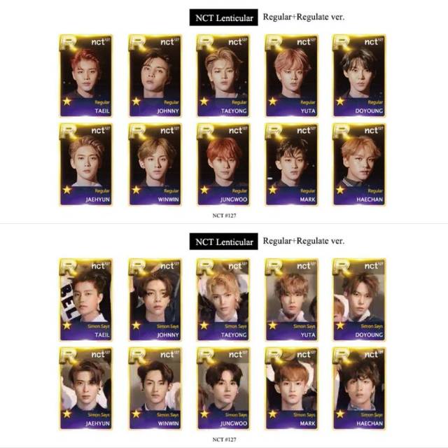 NCT 127 LENTICULAR FANMADE