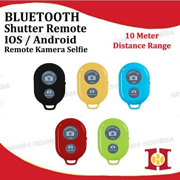 Tomsis Bluetooth Remote Shutter Smartphone Kamera Android IOS Iphone