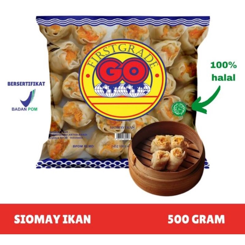 Jual First Grade Go Siomay Ikan 500gr Shopee Indonesia