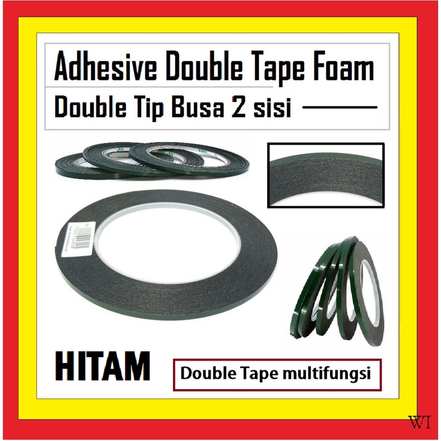

TOOL DOUBLE TAPE TIP FOAM BUSA PEREKAT SEMUA UKURAN 0.3cm 0.5cm 908071 908072