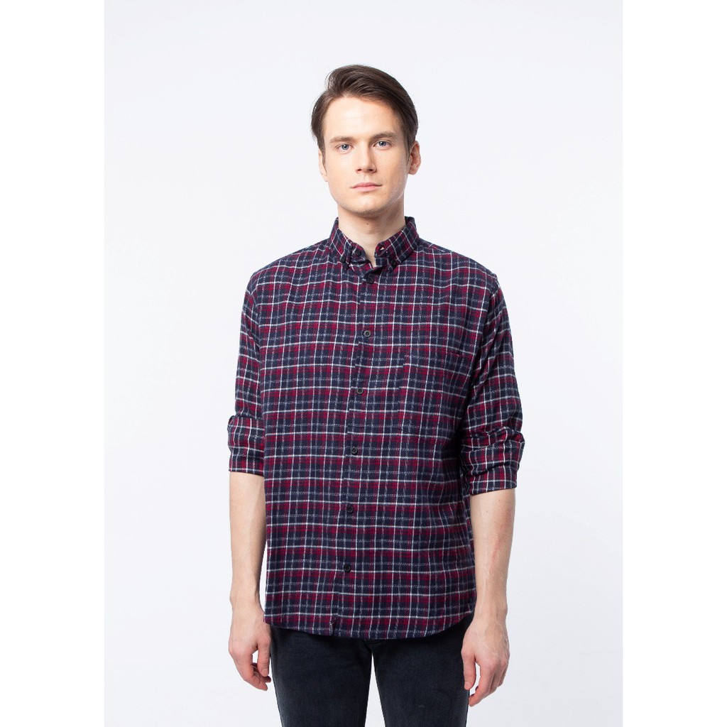 

Erigo Flannel Drax Navy Red