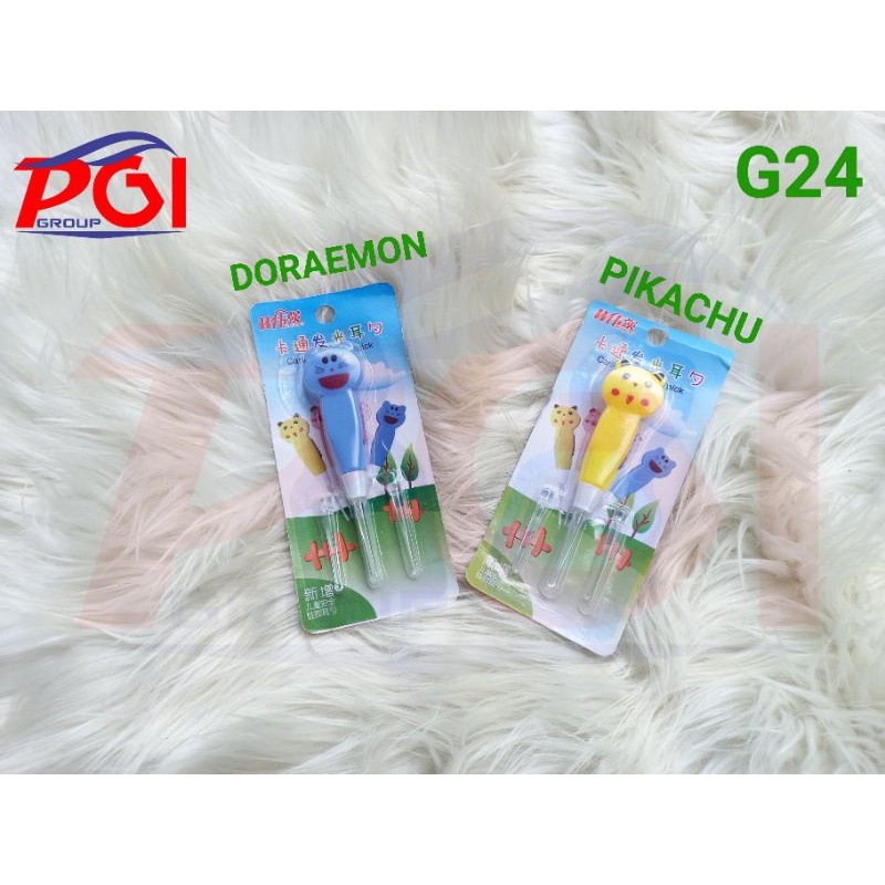 G ( G24 ) KOREK KUPING MENYALA KARAKTER / EARPICK WITH FLASHLIGHT / PEMBERSIH TELINGA LED