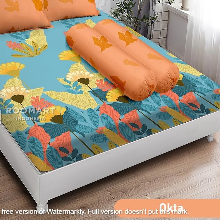 ● Sprei Lady Rose Queen 160x200 & King 180x200 Tinggi 20 Seprei Murah Flat Seprai Fitted Sprey ☁