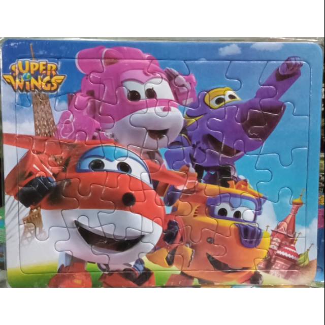 Puzzle Anak/ Bongkar-pasang Super Wings
