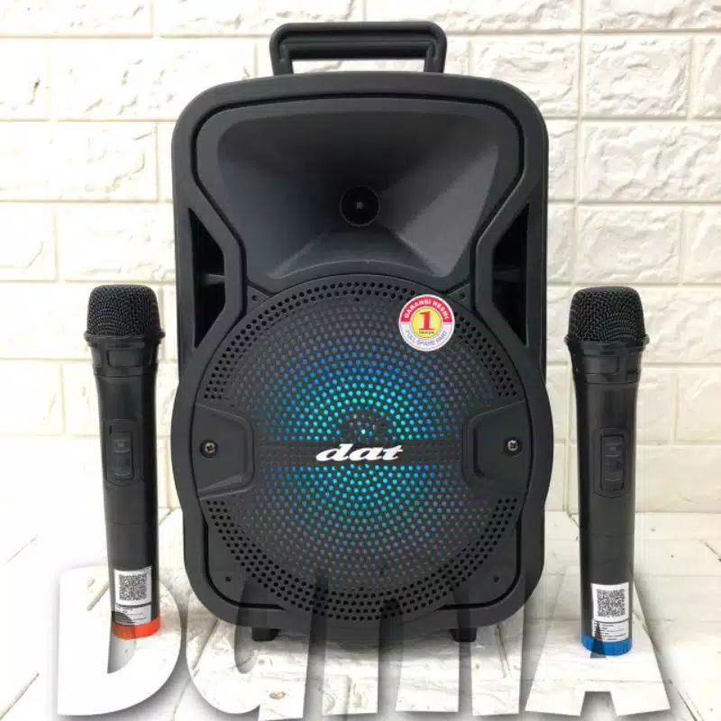 Speaker Portable Amplifier Wireless N AIWA WAS 108 LVE - 8 inch Bluetooth 108 lvd dat dt 820 dt820-1