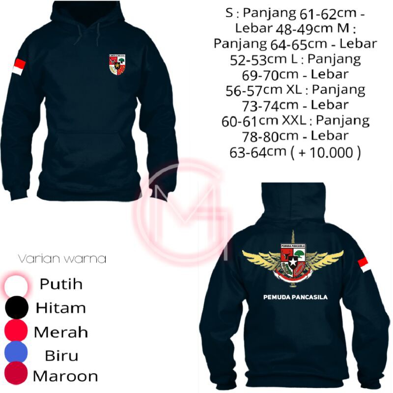 Jaket hoodie-PEMUDA PANCASILA