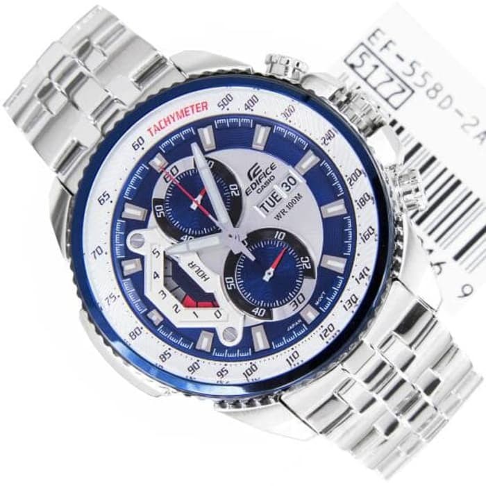 jam tangan / Watch_Id PRIA ORIGINAL CASIO EDIFICE EF-558D-2AV