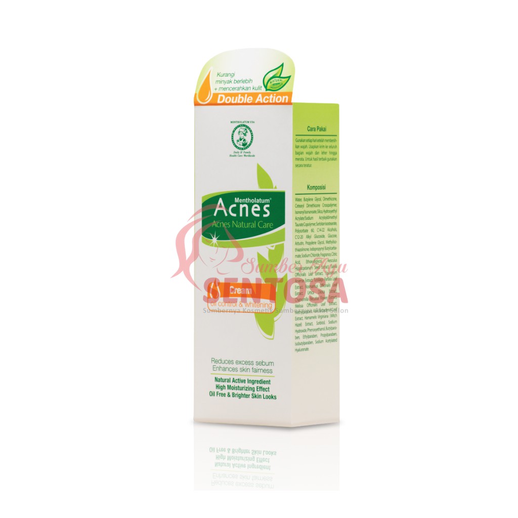 ACNES OIL CONTROL &amp; WHITENING CREAM 40GR