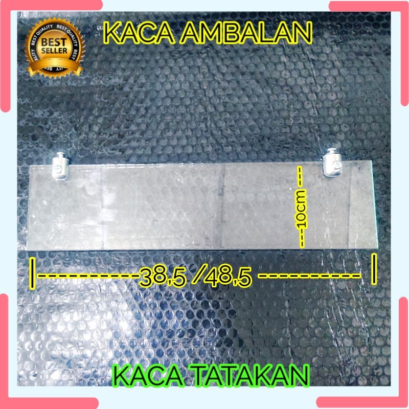 PLANGSET CERMIN KACA AMBALAN KACA TATAKAN KACA AMBALAN CERMIN  RAK KACA RAK KOSMETIK TATAKAN KOSMETI