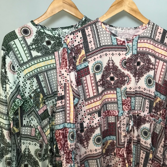 Gamis motif etnik