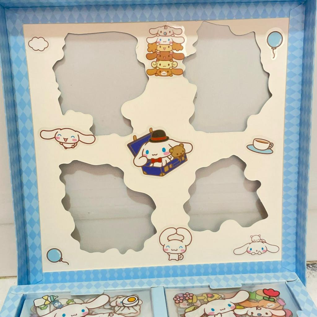 Sticker Sanrio 32 Lembar Lucu Lengkap Variant Melody Purin Cinnamoroll / Stiker Sanrio 1 box Isi 32 Lbr ready 3 Warna Alat Tulis Anak kekinian Kualitas terbaik Bisa Grosir dan COD