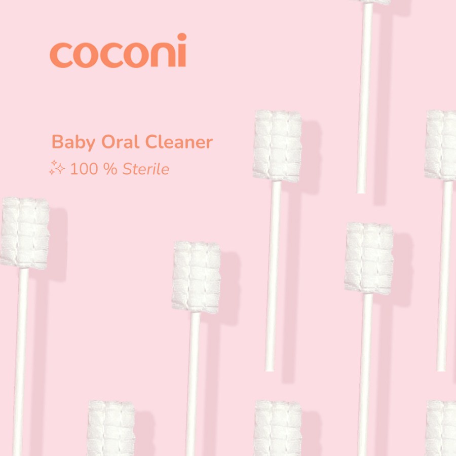 Coconi Baby Oral Cleaner Gauze Stick | Kain Kasa Steril